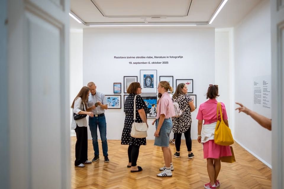 ODPRTJE Razstave izvirne otroške risbe, literature in fotografije